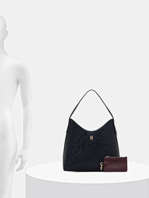 Tommy Hilfiger torebka kolor granatowy AW0AW18141