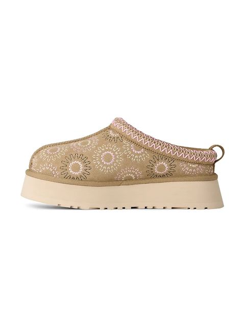 UGG kapcie zamszowe W Tazz Sun Stitch