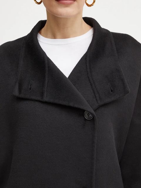 BOSS Orange płaszcz z domieszką wełny