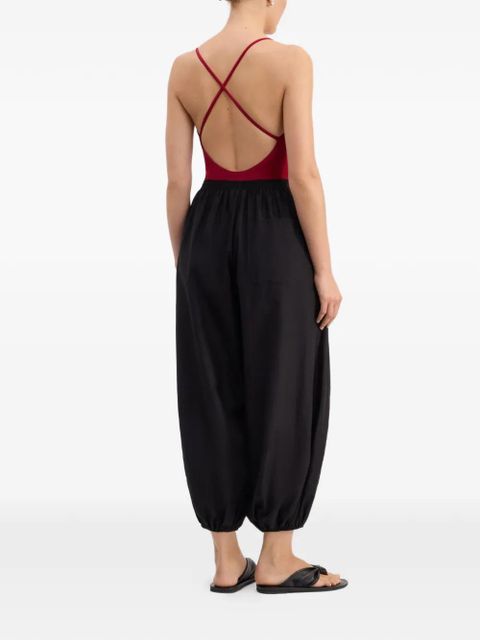 LouLou de Saison elastic-waist trousers - Black