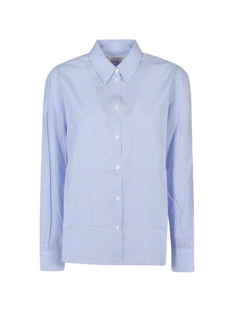 MC2 Saint Barth checked shirt - Blue - zdjęcie produktu nr 1