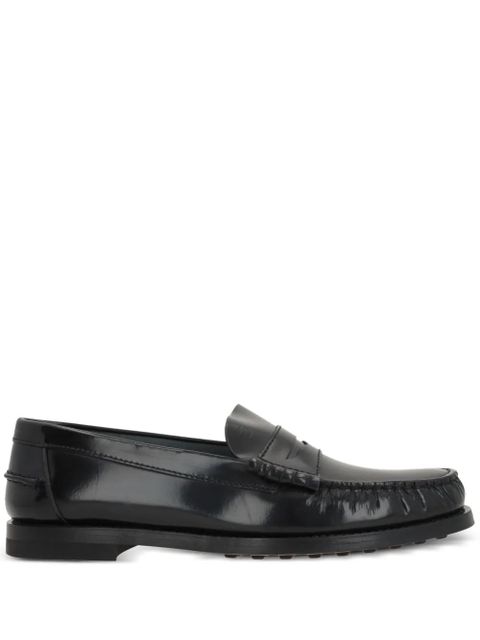 Tod's leather penny loafers - Black - zdjęcie produktu nr 1