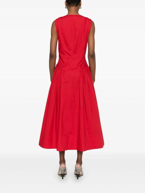 Proenza Schouler Clayton midi dress - Red