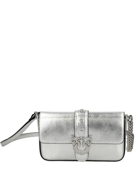 PINKO embellished-buckle cross body bag - Silver - zdjęcie produktu nr 1