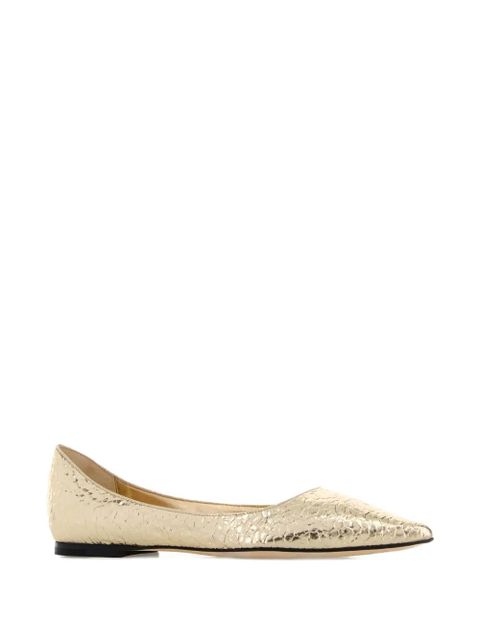Jimmy Choo Love ballet flats - Gold - zdjęcie produktu nr 2