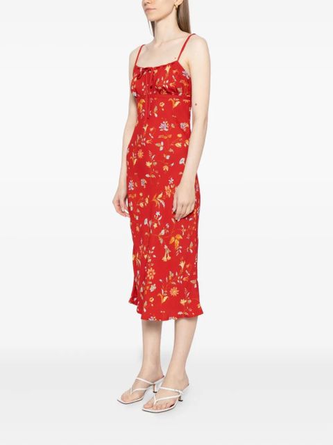 Reformation Camira dress - Red - zdjęcie produktu nr 2