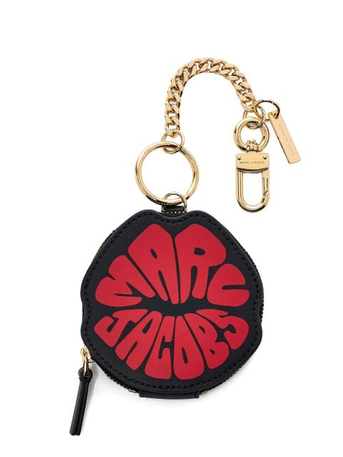 Marc Jacobs lips cookie leather pouch - Black - zdjęcie produktu nr 1