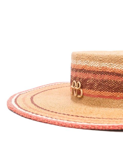 Ruslan Baginskiy wide-brim fedora hat - Neutrals - zdjęcie produktu nr 2