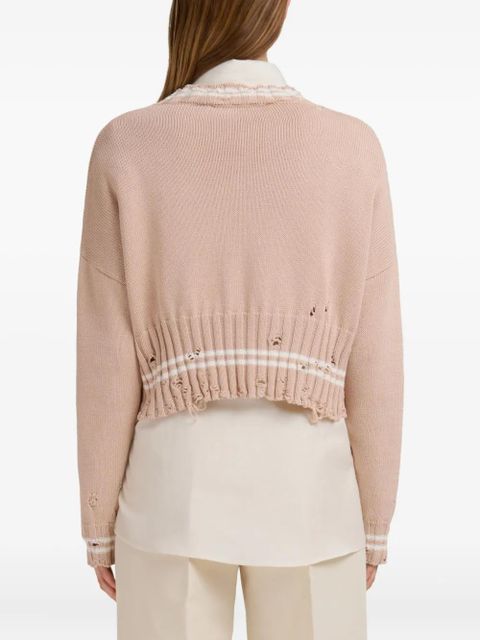 Marni cropped sweater - Neutrals