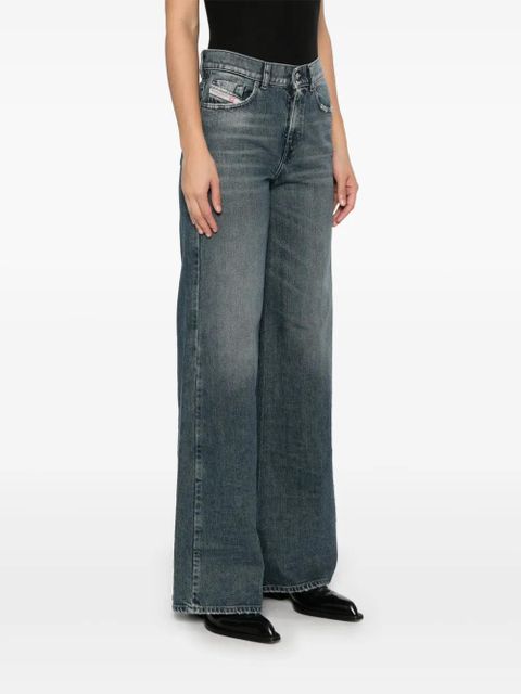 Diesel 1978 D-Akemi wide-leg jeans - Blue