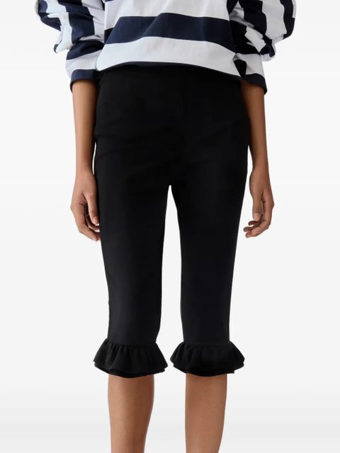 Jacquemus Playa ruffled shorts - Black