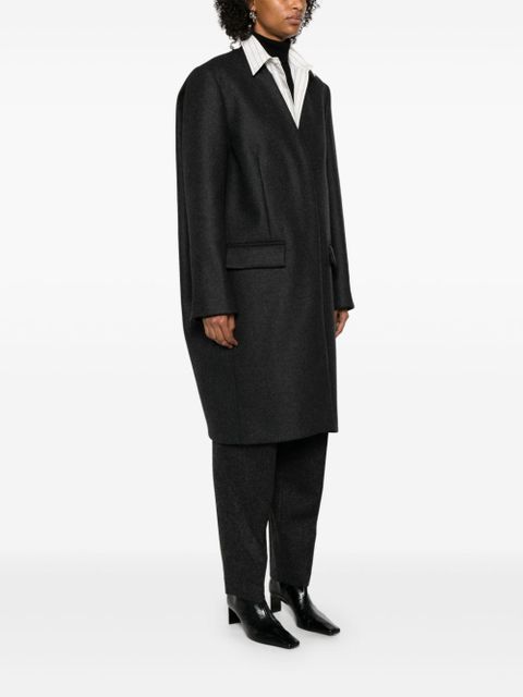 TOTEME Deep pleat coat - Grey - zdjęcie produktu nr 2