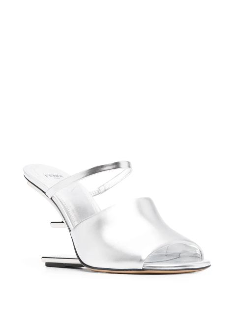 FENDI 115mm Fendi First sandals - Silver
