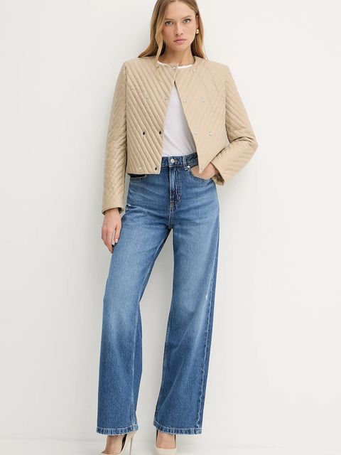 BOSS Orange t-shirt bawełniany damski kolor biały 50545288