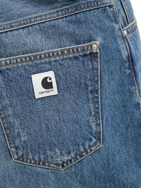 Carhartt WIP Brandon front-split midi skirt - Blue