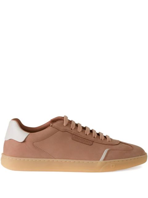 Ferragamo suede low-top trainers - Pink - zdjęcie produktu nr 1