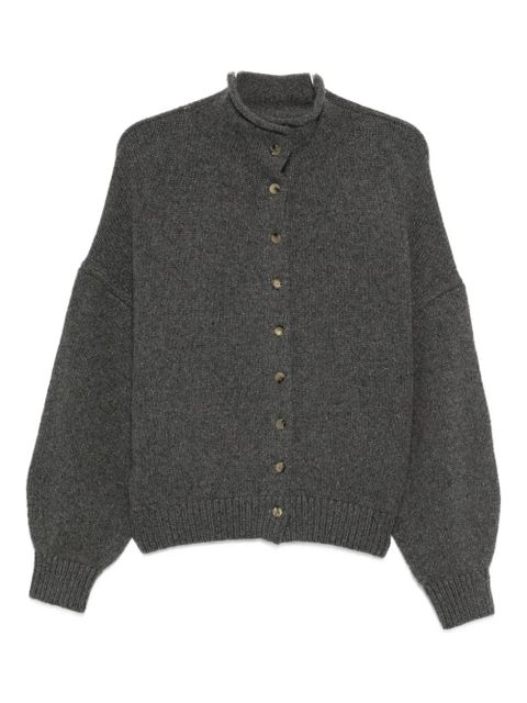 KHAITE buttoned cardigan - Grey - zdjęcie produktu nr 2