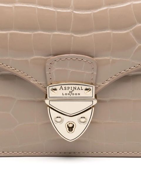 Aspinal Of London Mayfair clutch bag - Neutrals
