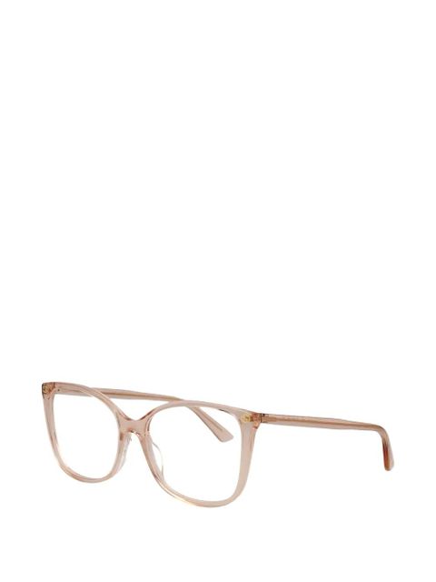 Gucci Eyewear cat-eye frame glasses - Neutrals - zdjęcie produktu nr 2