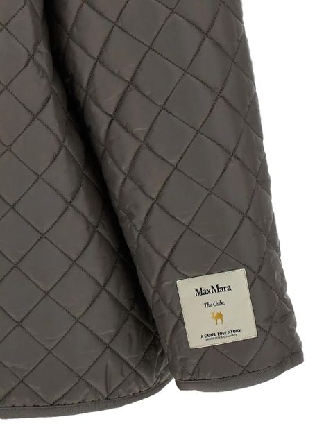 Max Mara Leo reversible quilted jacket - Grey