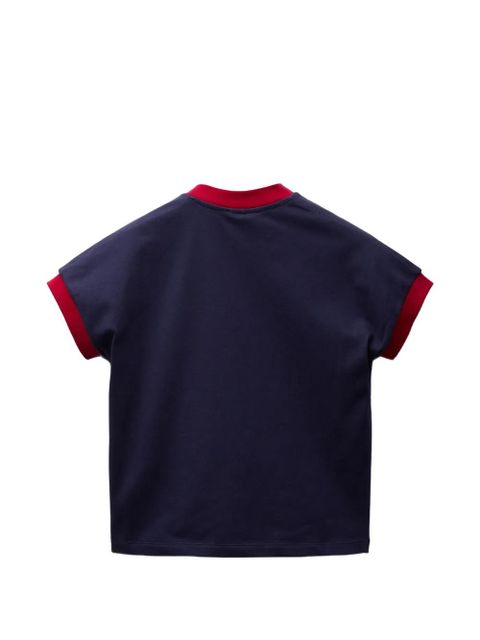 Versace stretch cotton-jersey T-shirt - Blue - zdjęcie produktu nr 2