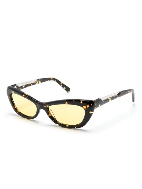Christopher Esber Dillon cat-eye sunglasses - Brown - zdjęcie produktu nr 2