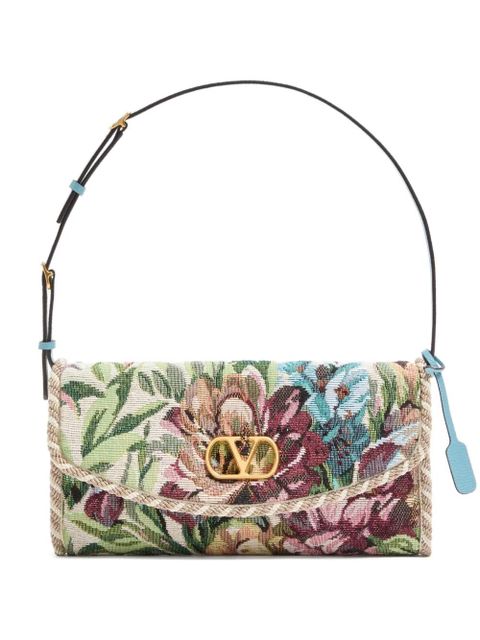 Valentino Garavani small DeVain In Voyage Imaginaire shoulder bag - Neutrals - zdjęcie produktu nr 1