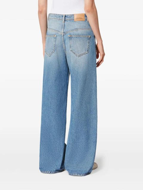 ISABEL MARANT Lemony pocket jeans - Blue
