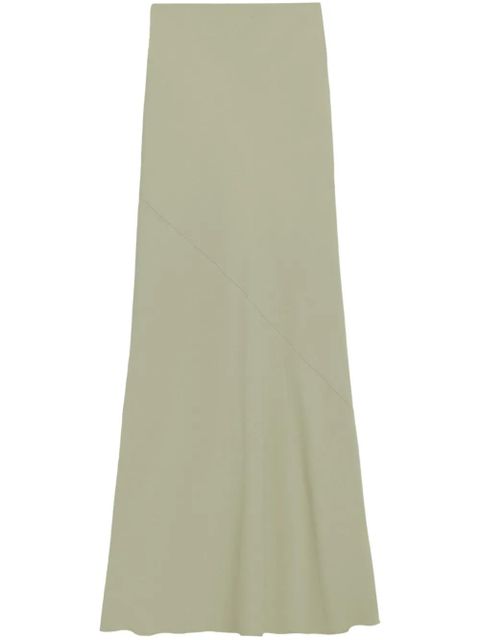 AMI Paris bias-cut maxi skirt - Green - zdjęcie produktu nr 1
