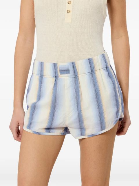 ISABEL MARANT Melinea striped shorts - Blue