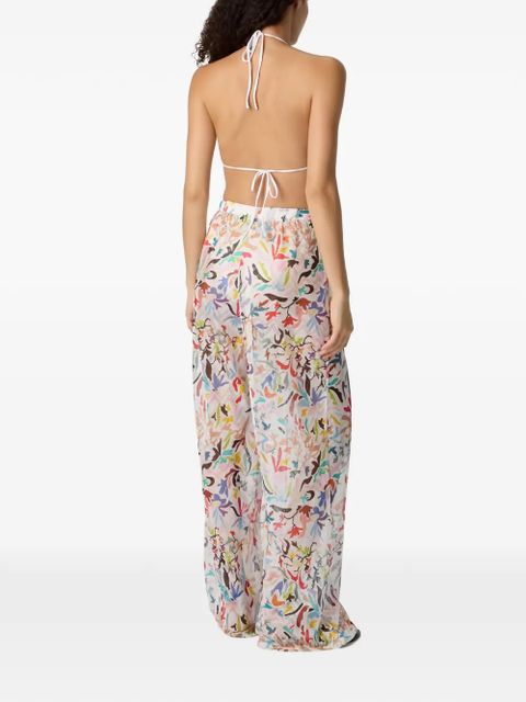 Missoni floral palazzo pants - White - zdjęcie produktu nr 2