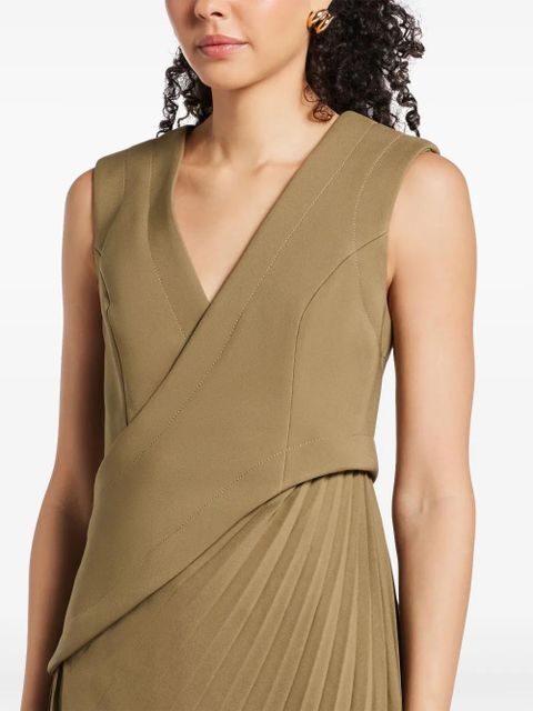 Acler asymmetric dress - Neutrals