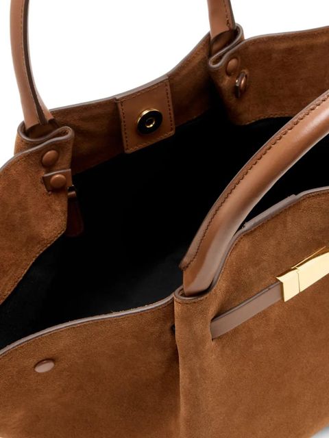 DeMellier midi The New York top handle tote bag - Brown