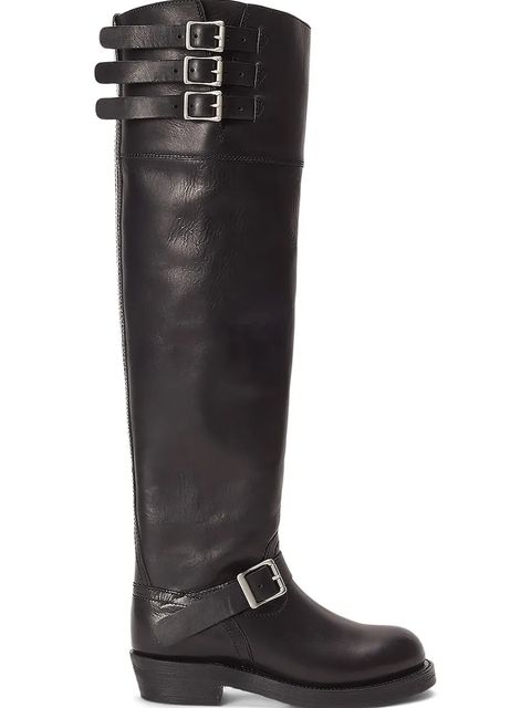 Polo Ralph Lauren kozaki skórzane Biker Boot - zdjęcie produktu nr 1