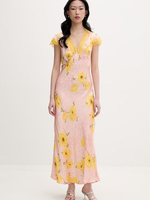 Never Fully Dressed sukienka z wiskozy - zdjęcie produktu nr 1