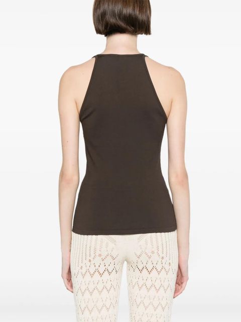 Max Mara Armida1234 top - Brown