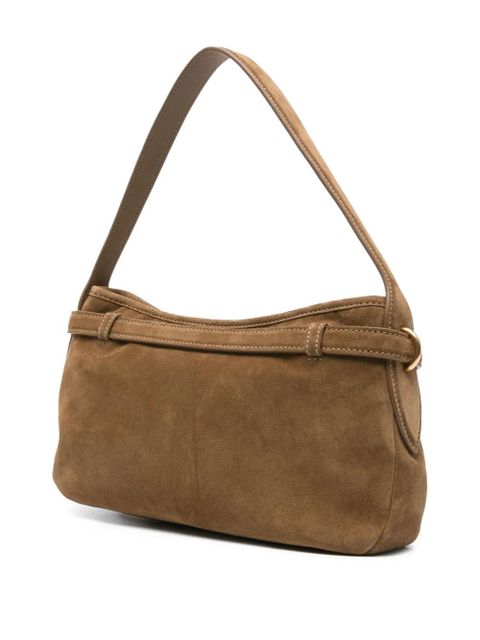 Miu Miu Aventure suede shoulder bag - Brown
