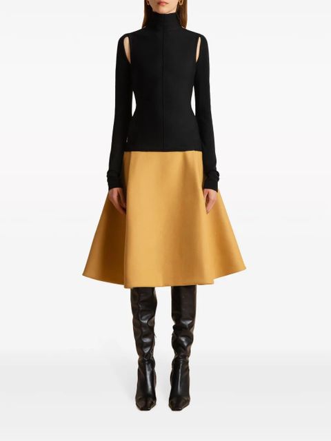 KHAITE The Marlowe wool sweatshirt - Black