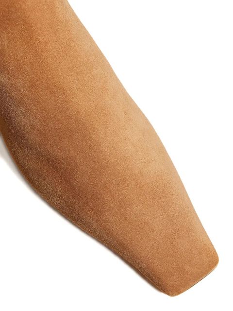 KHAITE Marfa leather boots - Brown