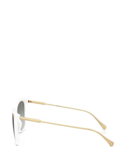 Versace Eyewear geometric-frame sunglasses - White