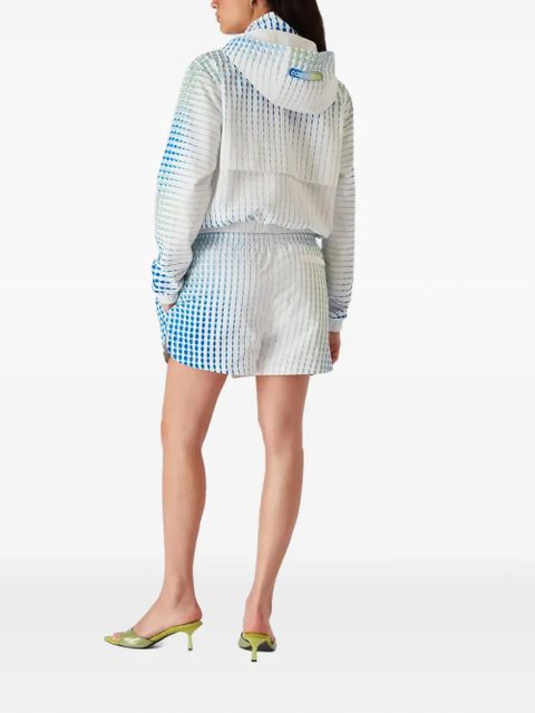 Casablanca printed logo shorts - White