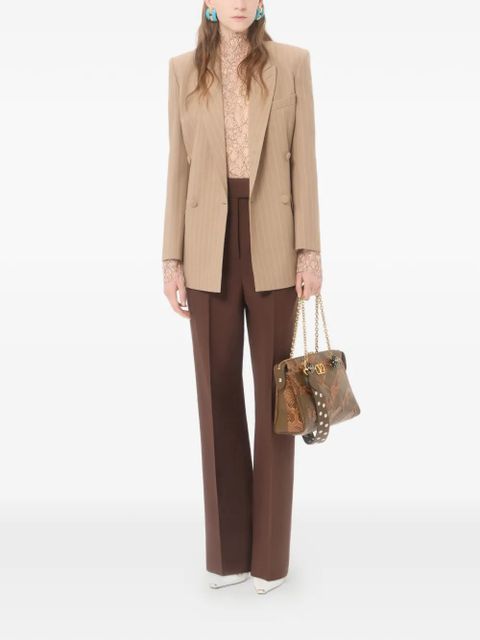 Valentino Garavani British mohair trousers - Brown - zdjęcie produktu nr 2