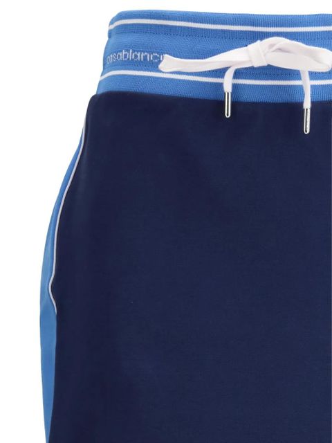 Casablanca drawstring mini skirt - Blue