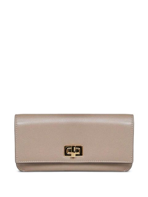 FENDI twist-lock leather wallet - Neutrals - zdjęcie produktu nr 1