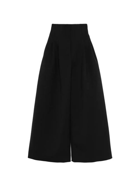 Jacquemus The Souro high-waisted pleated trousers - Black - zdjęcie produktu nr 1