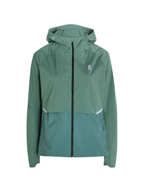 On Running hooded lightweight jacket - Green - zdjęcie produktu nr 1