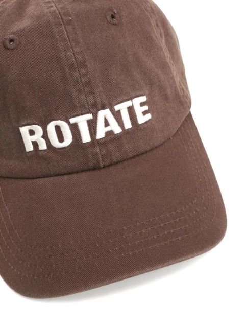 ROTATE BIRGER CHRISTENSEN logo baseball cap - Brown