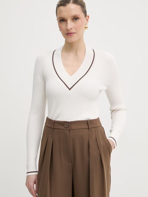 Armani Exchange sweter damski z wiskozy - zdjęcie produktu nr 2