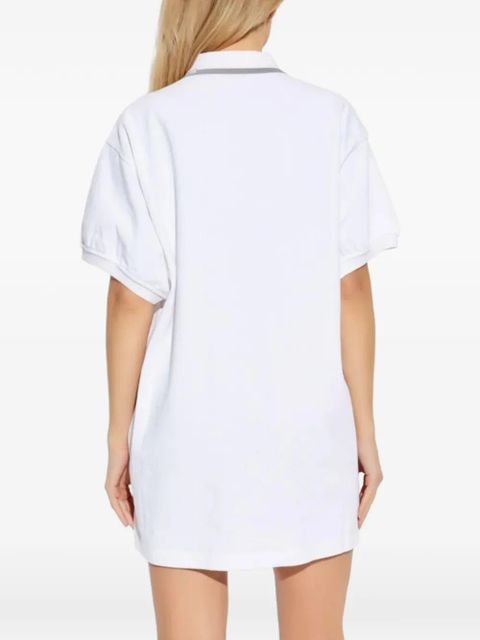 Alexander Wang polo-collar mini dress - White
