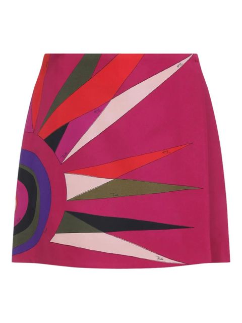 PUCCI geometric-print skirt - 030 MULTICOLOR - zdjęcie produktu nr 1
